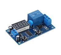 DC 12v Retardo del Ciclo Infinito Retardo del Temporizador Interruptor On Off Módulo de Bucle con Pantalla Led