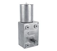 DC 12V Reversible High Turbo WormMotor DC Reducción de velocidad Motor eléctrico Total metal 5/6/20/40/62 (RPM) (40RPM)