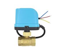 DC 12v valvula motorizada 2 vias 1/2 3/4 1 1-1/4 pulgada electrovalvula 12v dc agua IP54 (DN20 (3/4"))