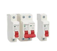 DC 1P 250V/2P 500V Photovoltaic Circuit Breaker 6A 10A 16A 20A 25A 32A 40A 50A 63A 80A 100A 125A Mini MCB PV Systems Protector(2P 500V,50A)
