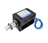 DC 24 V, 8 kg, 20 mm Stroke Pull Push tipo Open Frame Solenoide Electroiman Movimiento lineal JF-1683B