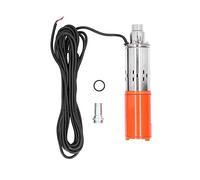 DC 24V 500W Bomba solar Motor de cobre Bomba de agua sumergible de pozo profundo Conjunto de kit de acero inoxidable