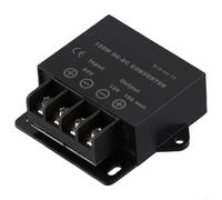 DC 24V a 12V 10A Convertidor de potencia reductor 120W regulador de voltaje para tiras LED con protección contra cortocircuitos y polaridad inversa
