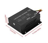DC 24V a 12V Transformador Reductor de Voltaje del Inversor Eléctrico del Camión del Automóvil Convertidor Reductor de Voltaje(24V -12V / 10A / 120W)