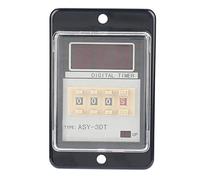 DC 24V AC 110/220V Multifuncional Digital LED Indicador Temporizador Relé Digital 0,01-999 5A (110VAC)