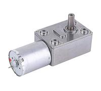 DC 24V Motor de Engranaje Helicoidal de Alta Potencia con Reductor Motor de Reducción de Velocidad CC 5-150RPM Reversible (100RPM)