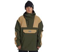 DC SHOES Dc-43 Anorak - Hombre - Verde / Beige - talla M- modelo 2025