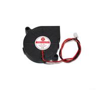 DC 5V 12V 24V 5015 Ventilador radial silencioso 25dB Ventilador de refrigeración para piezas de impresora 50x15mm Rodamiento de aceite compatible con sistemas de control industrial (5V)