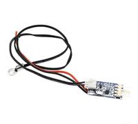 DC 5V 12V para pwm Tablero controlador de temperatura Termistor Regulador de ventilador para gabinete electrónico Enfriamiento Pequeña unidad verde (2-3 cables 12V)