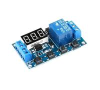DC 6-30V 1 Channel 5V LED Display Automation Cycle Delay Timer Relay Control ON/Off Switch Delay Timing Cycle 999 minutes