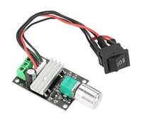 DC 6V 12V 24V 3A Controlador de Velocidad de Motor PWM Control Motor Velocidad Regulador con Interruptor de Reversación