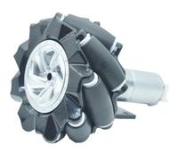 DC 6V 12V 24V JGA25-370 codificador motorreductor rueda Universal Omni McNamee adelante y atrás tamaño pequeño