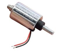 DC 7,4 V 9V 12V redondo 10MM cilindro succión Push-Pull tipo electroimán lineal carrera 5,5mm DIY Bloqueo de huella digital