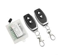 DC 8-36V 433Mhz Interruptor de control remoto inalámbrico para motor adelante atrás para relé con carga máxima de 10 A, compatible con actuadores lineales,