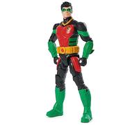 DC Batman Figura Robin 30 cm | Escultura altamente detallada, 11 puntos de articulación, juego y exhibición, regalos de juego de simulación para niños y