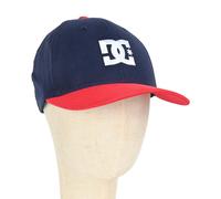 DC Shoes DC Cap Star Tapa, Dress Blues/Barbados Cherry, L/XL para Hombre