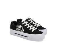 DC Chelsea - Zapatos de skate con plataforma para mujer, Negro -, 42.5 EU