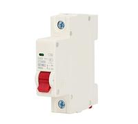 DC Circuito en miniatura 1P Aislador de fotovoltaico solar 50 A Montaje de riel DIN DC250V 6000A Capacidad segmentada DZ47 63Z C50