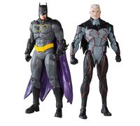 DC Collector Figurines Pack de 2 Omega (Unmasked) & Batman (Bloody)(Gold Label) 18 cm