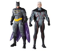 DC Collector Figurines Pack de 2 Omega (Unmasked) & Batman (Bloody)(Gold Label)