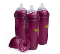 DC Comic - Herobility Double Anti-Colic Baby Bottles - 3-pack (Wonder Woman, 12 fl oz/340ml)