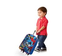 Batman The Dark Knight Maleta Trolley Infantil Azul, Plegable 40x30x15cm