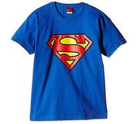 DC Comic Superman Logo, Camiseta para Niños, Azul (Royal Blue), 5-6 años (Talla del fabricante: S)
