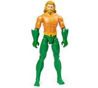 DC Comics - Aquaman MUÑECO 30 CM - Figura Aquaman Articulada de 30 cm Coleccionable - 6060069 - Juguetes niños 3 años +