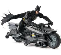 DC Comics, Batcycle Stealth Radiocontrol De Batman Con Figuras De Acción De...
