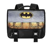 DC Comics Batman Batdress-Mochila Cartable 2.0, Negro, 38 x 30 cm, Capacidad 13.5 L
