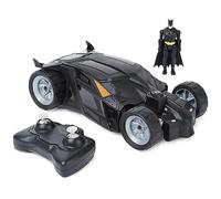DC Comics, Batman Batmobile - Coche de Control Remoto, fácil de Conducir, Compatible con Figuras de Batman, Juguetes para niños y niñas de 4 años en adelante