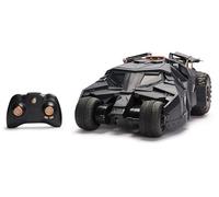 DC COMICS - BATMAN - Batmobile Tumbler RC oficial - Coche Radiocontrol escala 1:15 edición especial Dark Knight Trilogy 85 aniversario - Juguetes Niños 4 Años + - Regalo Niño 4 años +