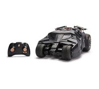 DC COMICS - BATMAN - Batmobile Tumbler RC oficial - Coche Radiocontrol escala 1:15 edición especial Dark Knight Trilogy 85 aniversario - Juguetes Niños 4 Años + - Regalo Niño 4 años +