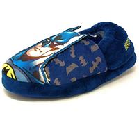 DC Comics Batman Boys Slippers, Blue, Size 8-2, Blue, 30 EU