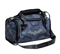 DC Comics Batman Fear-Bolsa Portalimentos Mailbox, Negro, 25 x 12 cm