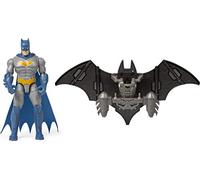 DC Comics Batman Mega Gear Deluxe Figura de acción con armadura transformadora