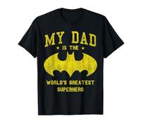 DC Comics Batman My Dad Is Superhero Padre Papá Camiseta