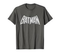 DC Comics Batman Retro Crackle Logo Camiseta