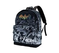 DC Comics Batman Skulls-Mochila HS 1.3, Negro, 30 x 45 cm, Capacidad 23.8 L