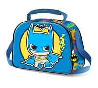 Dc comics batman zap-bolsa portamerienda 3d, multicolor, 25.5 x 20 cm