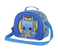 DC Comics Batman Zap-Bolsa Portamerienda 3D, Multicolor, 25.5 x 20 cm