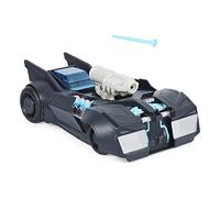 DC Comics Batmobile Tech Defensor de Batman, vehículo transformable con Lanzador de proyectiles, Juguete para niños a Partir de 4 años