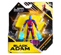 DC Comics Black Adam Movie - Figura de acción articulada coleccionable de 10 cm con accesorios, Atom Smasher
