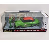 Dc Comics Bombshells Poison Ivy Higo 1953 Chevy Bel Aire 1:24 Jada 253255009