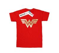 DC Comics Camiseta 84 de Wonder Woman Emblema de Algodón para Mujer (BI47284)