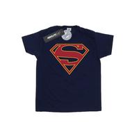 DC Comics Camiseta de Superchica Logotipo para Hombre (BI45242)