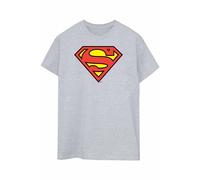 DC Comics Camiseta de Superman Logotipo de Algodón para Mujer (BI51845)