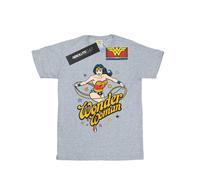 DC Comics Camiseta de Wonder Woman Estrellas de Algodón Niñas (BI42768)