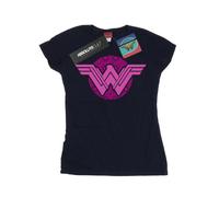 DC Comics Camiseta de Wonder Woman Mosaico de Algodón para Mujer (BI44918)