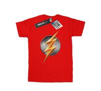 DC Comics Camiseta Justice League de Flash Emblema para Hombre (BI31941)